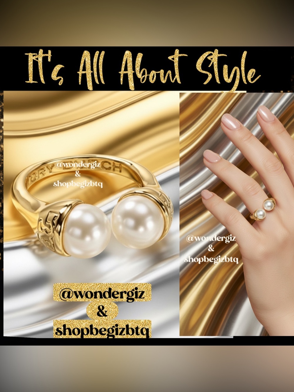 🔥🔥🔥Tory Burch Authentic RING 7 At Awesome Prices To Buy Now & Save Price Firm